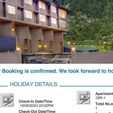 Hotel Park Paradise Manali Manāli Eksteriør billede